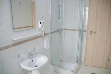 Фото номера Стандартный двухместный номер с 1 кроватью Отель Potaissa Hotel г. Турда 9