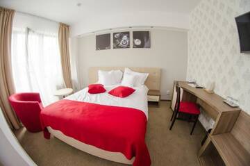 Фото номера Стандартный двухместный номер с 1 кроватью Отель Potaissa Hotel г. Турда 4