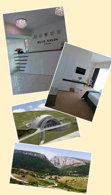Фото номера Улучшенный двухместный номер с 1 кроватью Отель Vila Blue Salin **** г. Турда 7